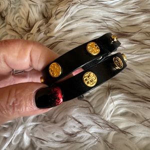 Tory Burch Leather wrap bracelet